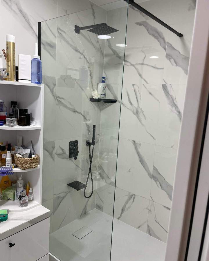 Salle de bains rénovée Île-de-France